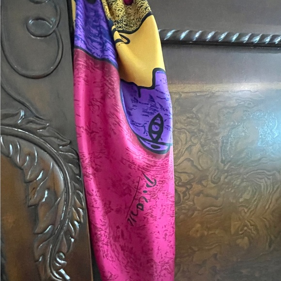EUC PALOMA PICASSO Vintage Scarf - Picture 7 of 14